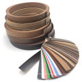 Cinta de bandas de borde PVC de color marrón para muebles